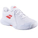 3K3S25A884-1038 Babolat Junior Propulse 3 All Court Tennis Shoes (White/Coral)