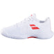 3K3S25A884-1038 Babolat Junior Propulse 3 All Court Tennis Shoes (White/Coral)