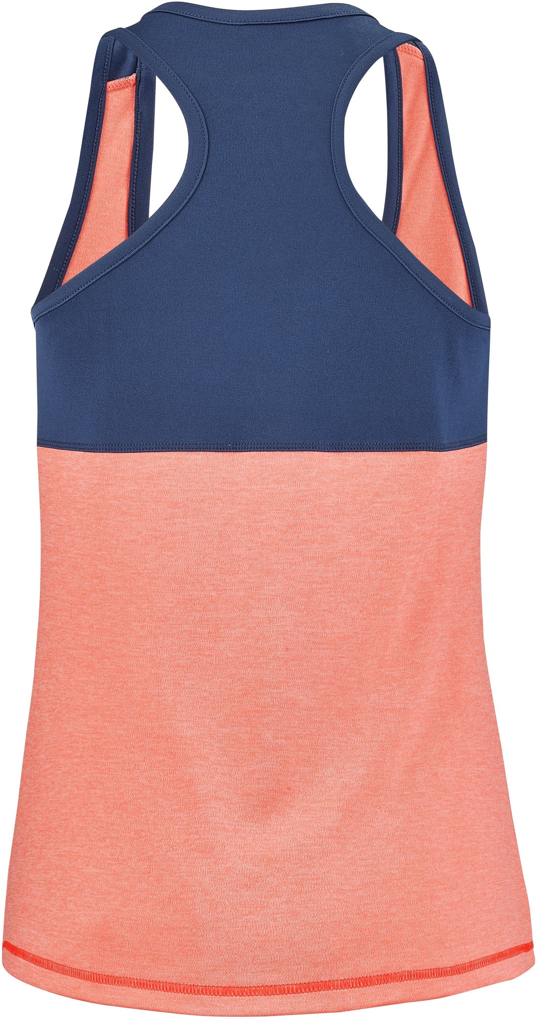 3WTD071-5053 Babolat Women's Play Tennis Tank Top (Fluo Strike/Estate Blue)