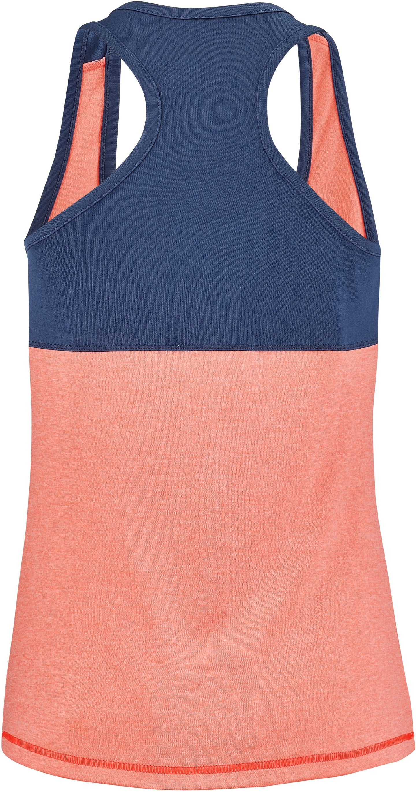 3WTD071-5053 Babolat Women's Play Tennis Tank Top (Fluo Strike/Estate Blue)
