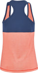 3WTD071-5053 Babolat Women's Play Tennis Tank Top (Fluo Strike/Estate Blue)