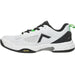 4000-WHGR-5 Tyrol Women's Velocity-V Pickleball Shoes (White/Green) - Left