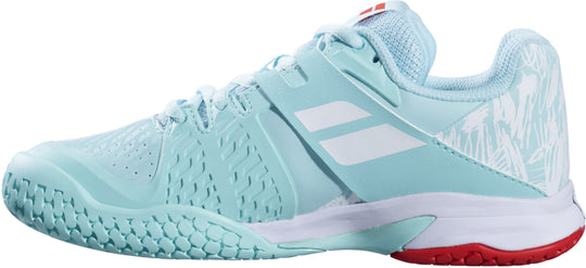 33S23884-4103 Babolat Junior Girls Propulse All Court Tennis Shoe (Yucca/White)