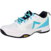 4300-WHTE Tyrol Women's Velocity-V Pickleball Shoes (White/Teal)