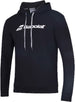 4JP1041-2000 Babolat Junior Exercise Hooded Tennis Training Sweatshirt (Black/Black)