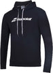 4JP1041-2000 Babolat Junior Exercise Hooded Tennis Training Sweatshirt (Black/Black)