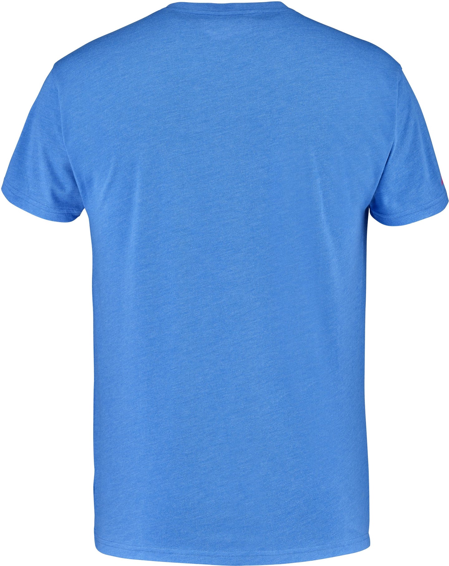 4MS23442-4107 Babolat Men's Exercise Big Flag Crew Neck Tennis Training Tee (French Blue Heather)