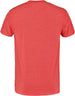 4MS23442-5054 Babolat Men's Exercise Big Flag Crew Neck Tennis Training Tee (Poppy Red Heather)