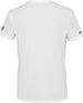 4US23441Y-1000 Babolat Men's Aero Cotton Crew Neck Tennis Tee (Heather White/Grey)