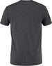 4US23441Y-2003 Babolat Men's Aero Cotton Crew Neck Tennis Tee (Heather Black/Yellow)