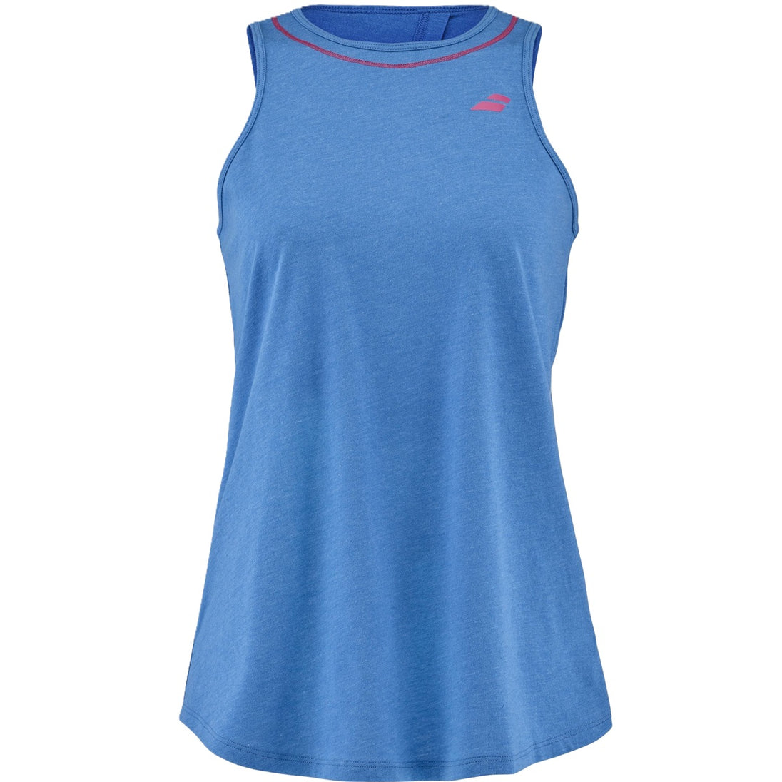 Babolat Women's Exercise Cotton 4WS23072-4107 Tennis Training Tank Top (French Blue Heather)