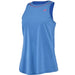 Babolat Women's Exercise Cotton 4WS23072-4107 Tennis Training Tank Top (French Blue Heather)