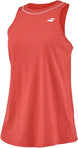 4WS23072-5055 Babolat Women's Exercise Cotton Tennis Training Tank Top (Poppy Red Heather)