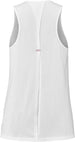 4WS23072Y-1000 Babolat Women's Aero Cotton Tennis Training Tank Top (White/White)