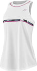 4WS23072Y-1000 Babolat Women's Aero Cotton Tennis Training Tank Top (White/White)