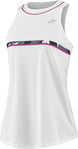 4WS23072Y-1000 Babolat Women's Aero Cotton Tennis Training Tank Top (White/White)