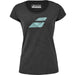 4WS23442-2003 Babolat Women's Exercise Flag Tennis Training Tee (Black Heather)