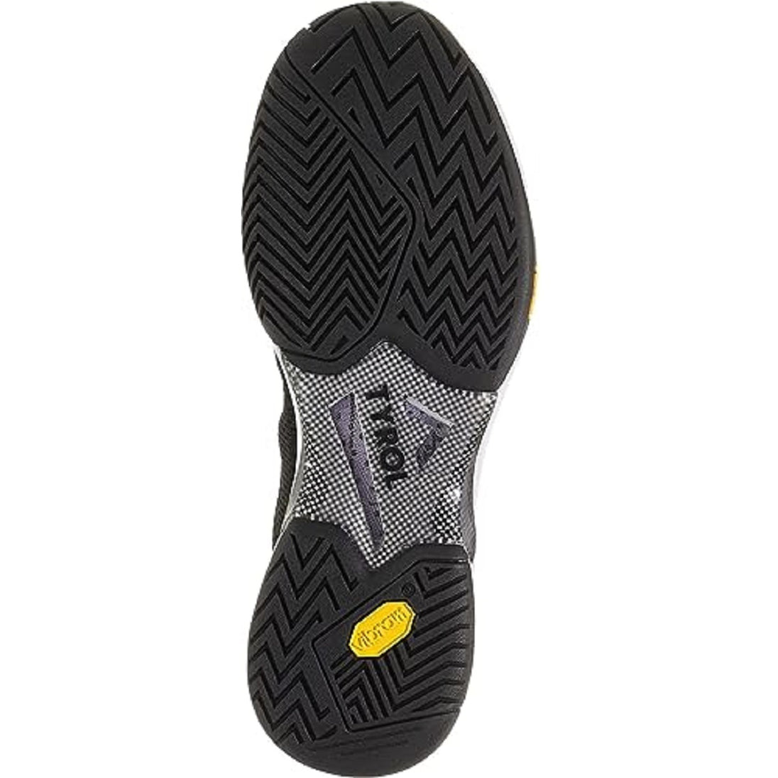 5100-BKPU Tyrol Men's Velocity-V Pickleball Shoes (Black/Purple) - Sole