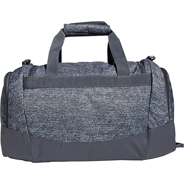 5151693 Adidas Defender IV Small Duffel Bag (Jersey Onix Grey/Rose Gold/Onix Grey)
