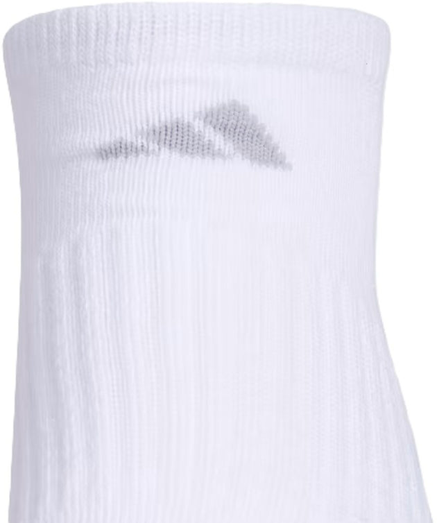 5155931A Adidas Women's Cushioned 3.0 No Show Socks 3pk (White)