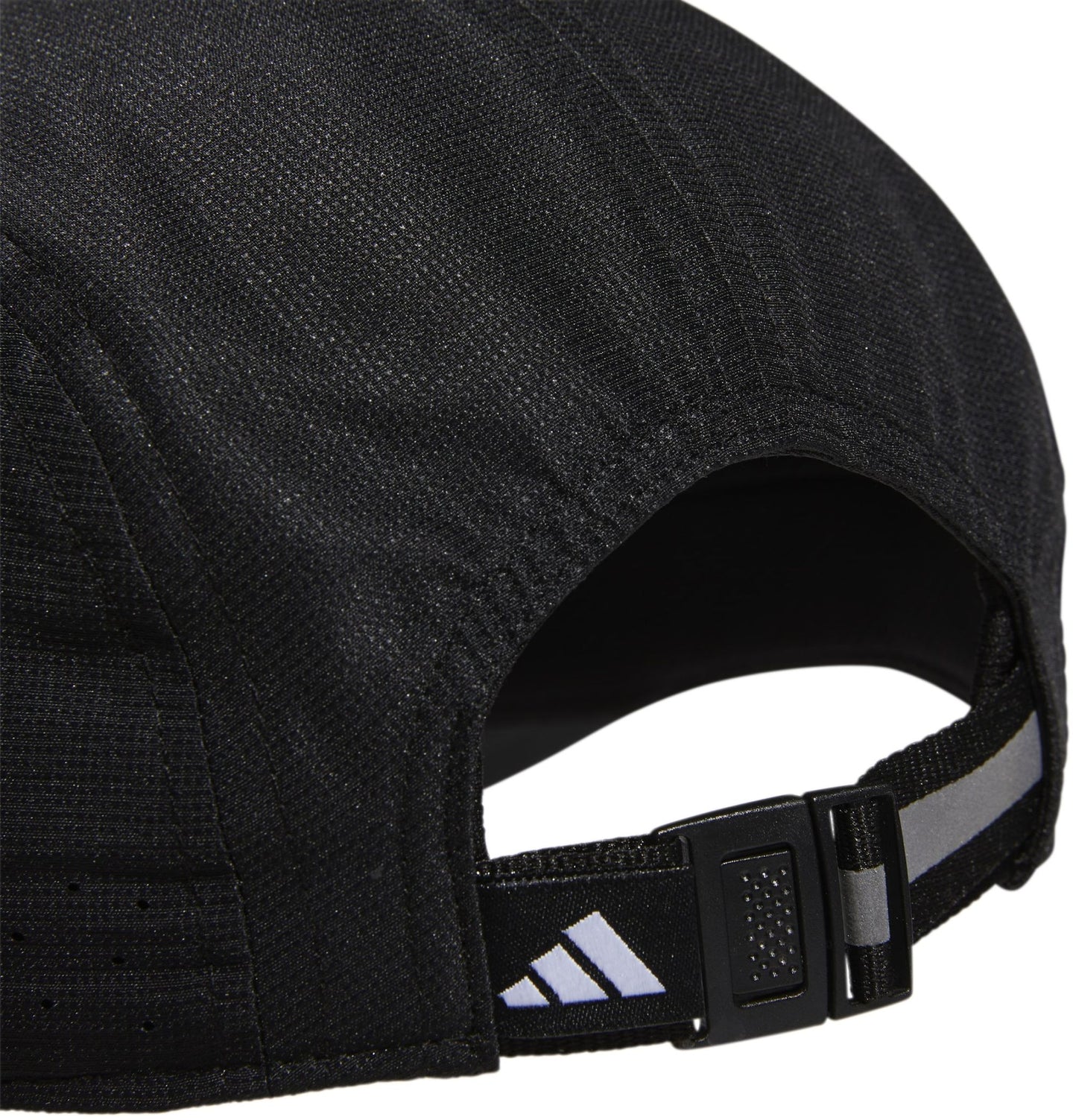 5156329 Adidas Men's Superlite Trainer 3 Tennis Hat (Black/Silver Reflective)