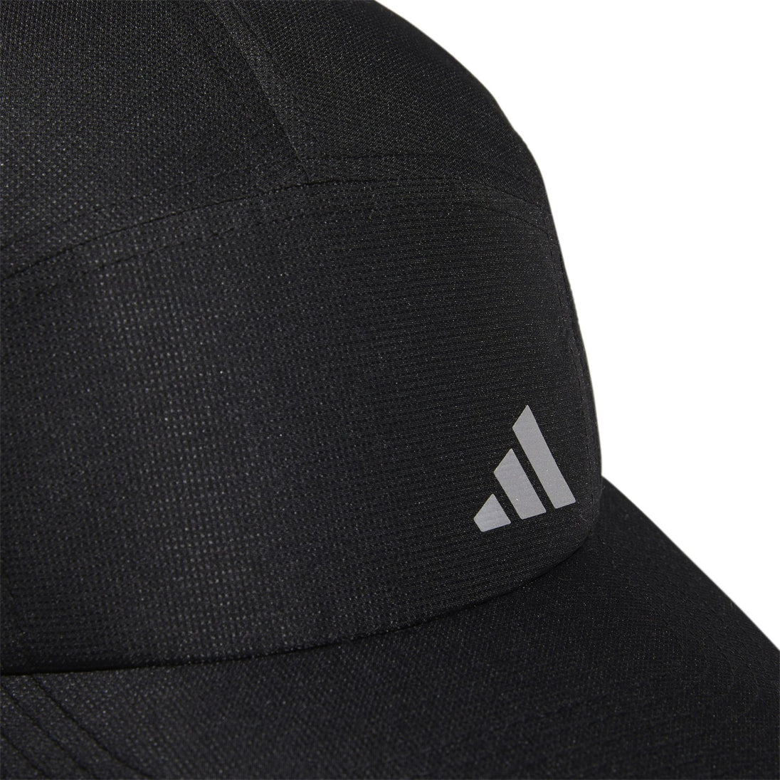 Adidas Men's Superlite Trainer 3 Tennis Hat (Black/Silver Reflective)