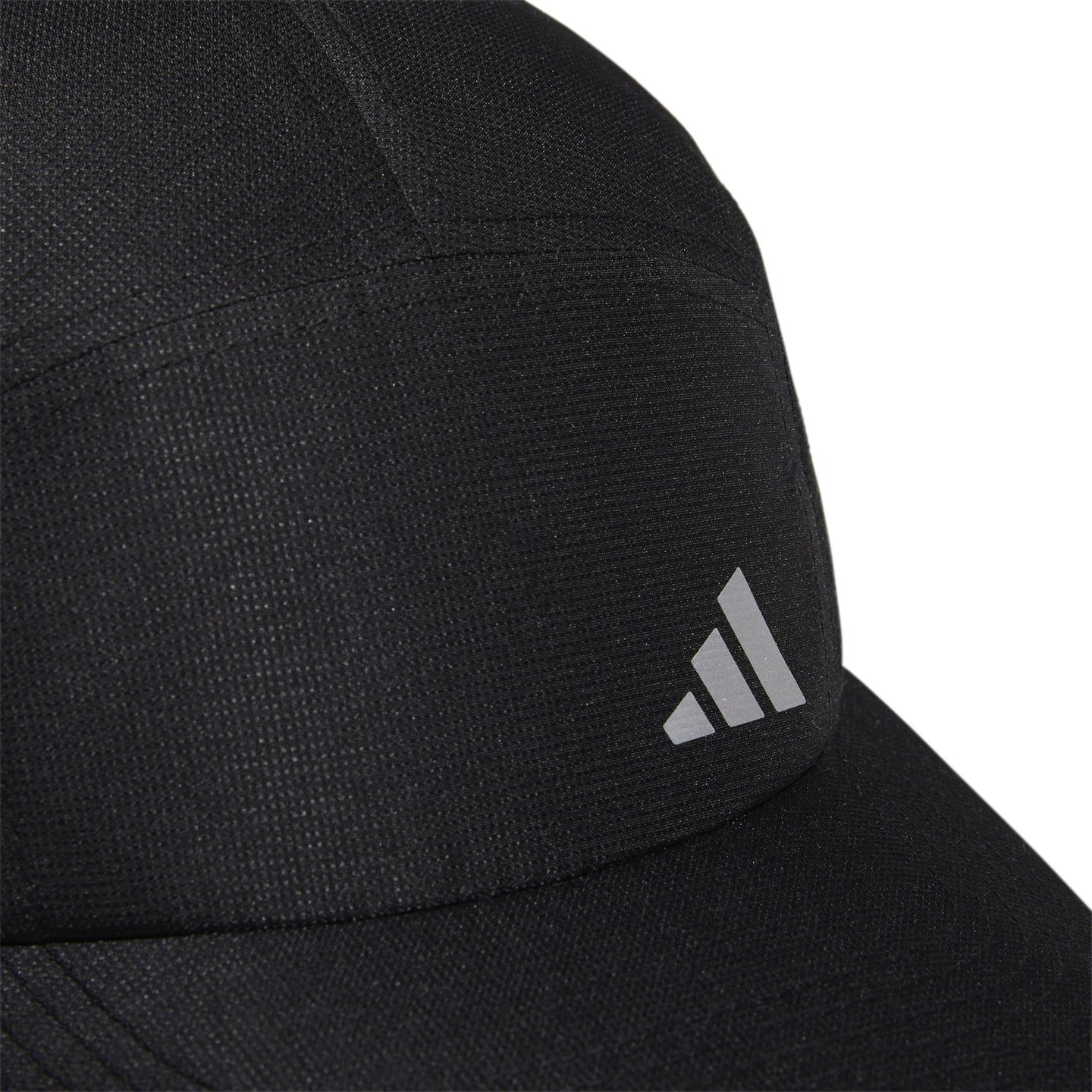 Adidas Men's Superlite Trainer 3 Tennis Hat (Black/Silver Reflective)