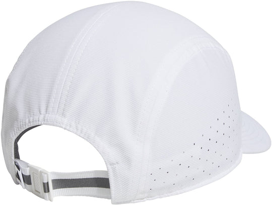 5156330 Adidas Men's Superlite Trainer 3 Tennis Hat (White/Black Reflective/Silver Reflective)