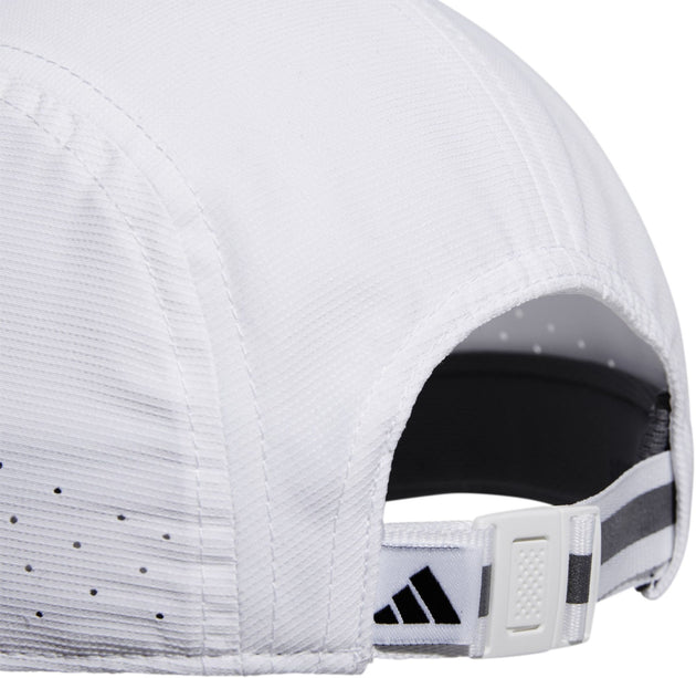 5156330 Adidas Men's Superlite Trainer 3 Tennis Hat (White/Black Reflective/Silver Reflective)