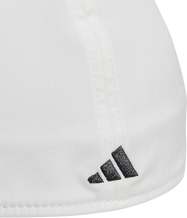 5157018 Adidas Men's Gameday 4 Stretch Fit Tennis Hat (White/Black)