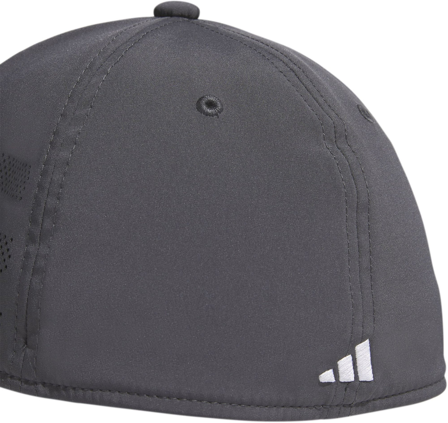 5157624 Adidas Men's Gameday 4 Stretch Fit Tennis Hat (Grey/White)
