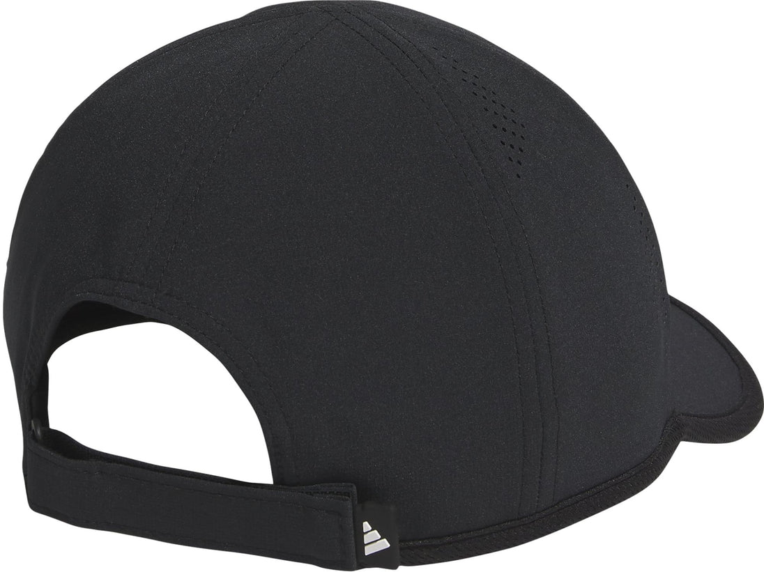 5158631 Adidas Men's Superlite 3 Tennis Hat (Black/White)