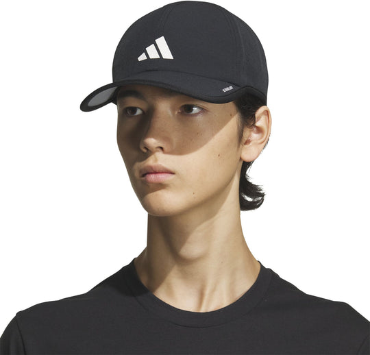 5158631 Adidas Men's Superlite 3 Tennis Hat (Black/White)
