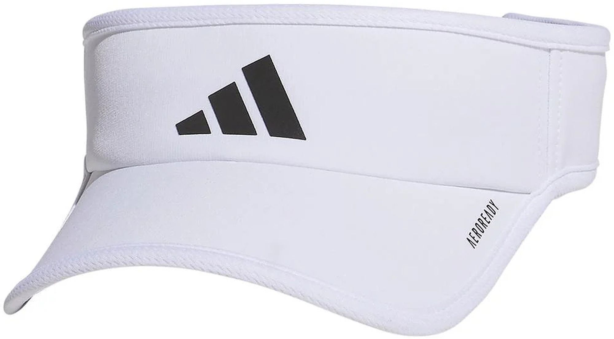 Adidas Men's Superlite 3 Tennis Visor (White/Black)