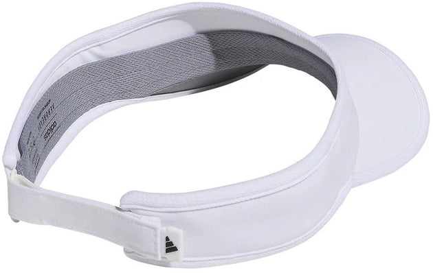 5158680 Adidas Men's Superlite 3 Tennis Visor (White/Black)