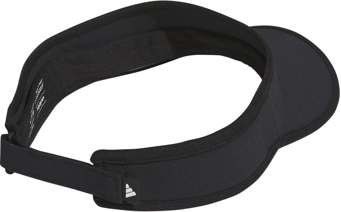 5158694 Adidas Men's Superlite 3 Tennis Visor (Black/White)