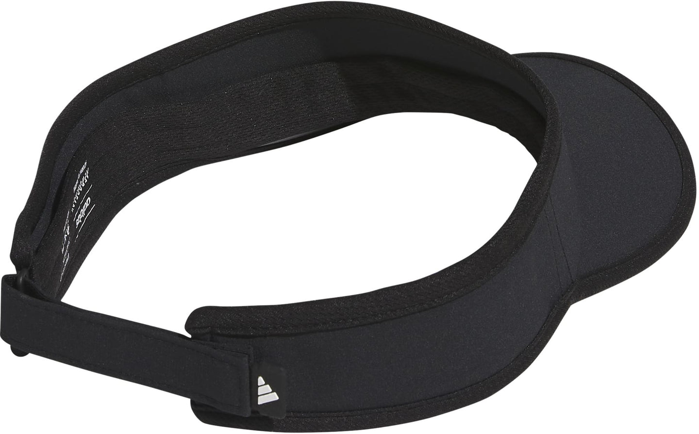 5158694 Adidas Men's Superlite 3 Tennis Visor (Black/White)