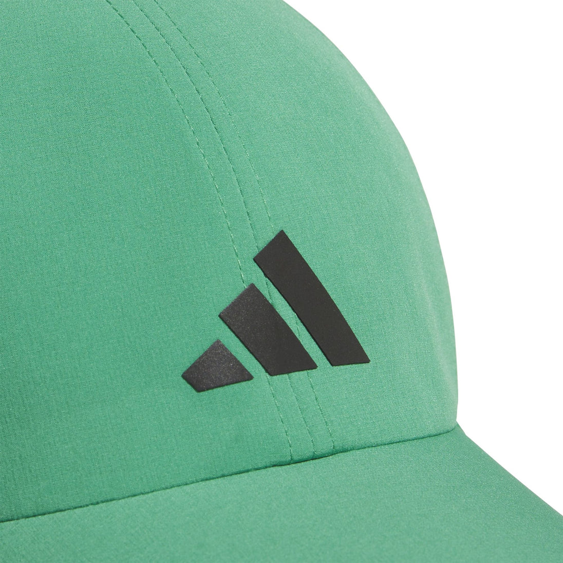 5159193 Adidas Men's Superlite 3 Tennis Hat (Semi Court Green/Black)
