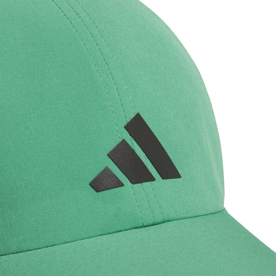 5159193 Adidas Men's Superlite 3 Tennis Hat (Semi Court Green/Black)
