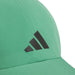 5159193 Adidas Men's Superlite 3 Tennis Hat (Semi Court Green/Black)