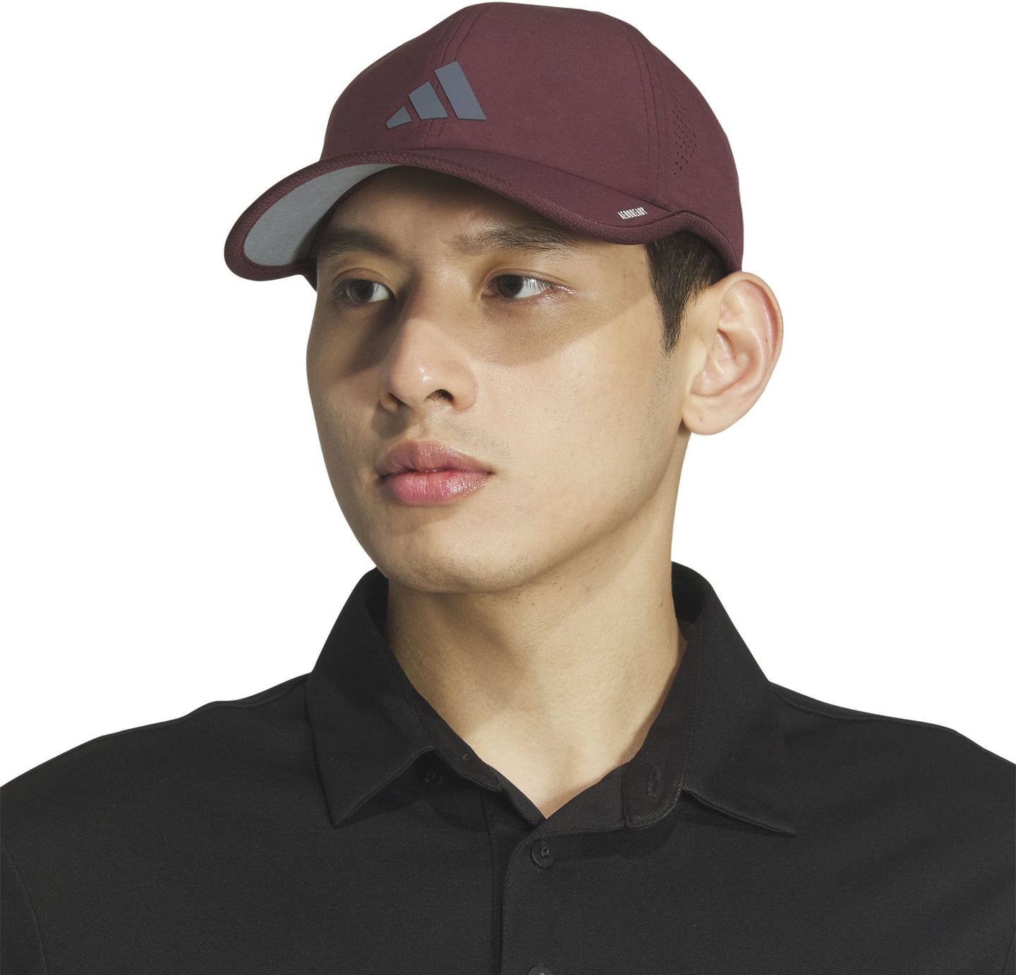 5159210 Adidas Men's Superlite 3 Tennis Hat (Aurora Ruby/Onix)