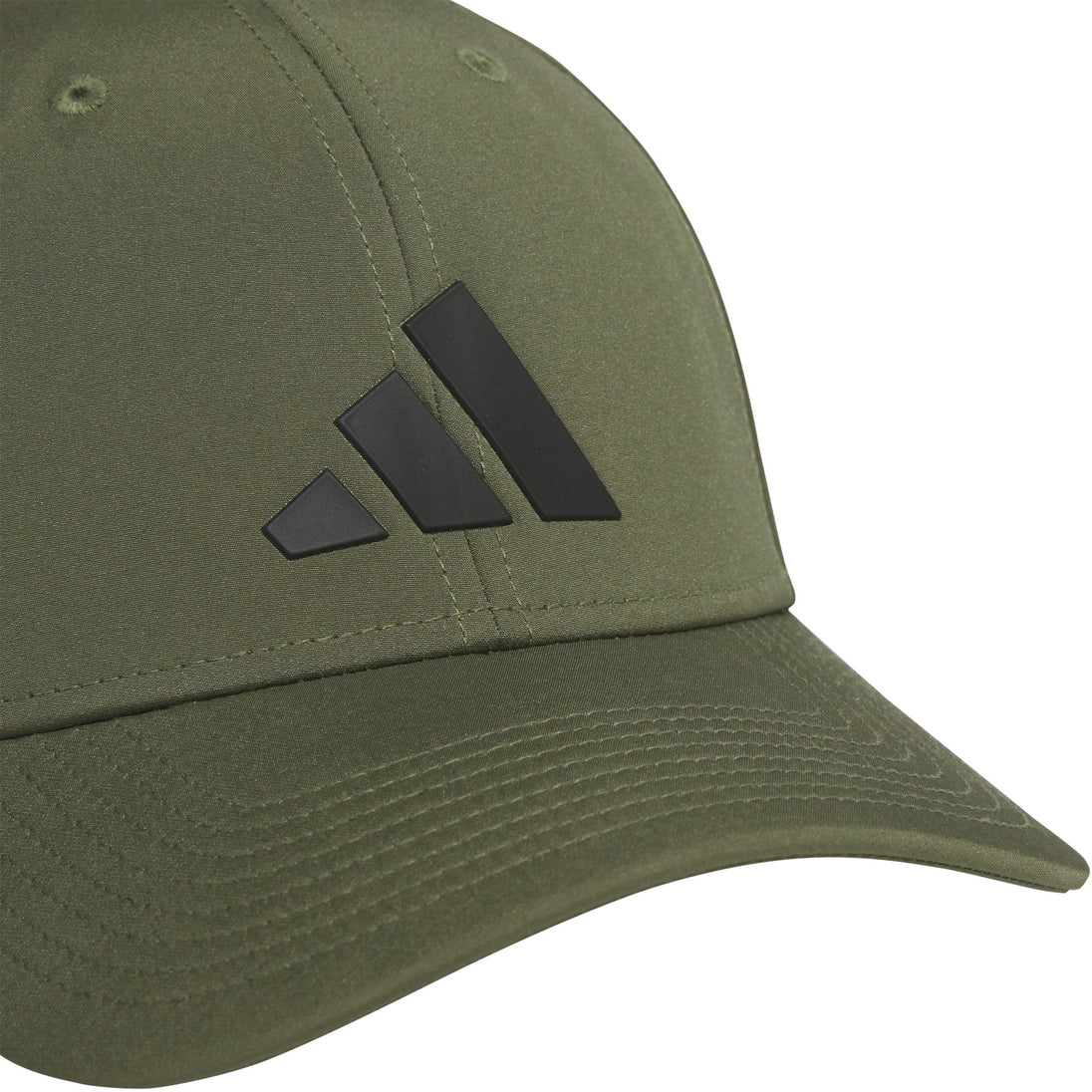 5159244 Adidas Men's Gameday 4 Stretch Fit Tennis Hat (Olive Strata/Black)