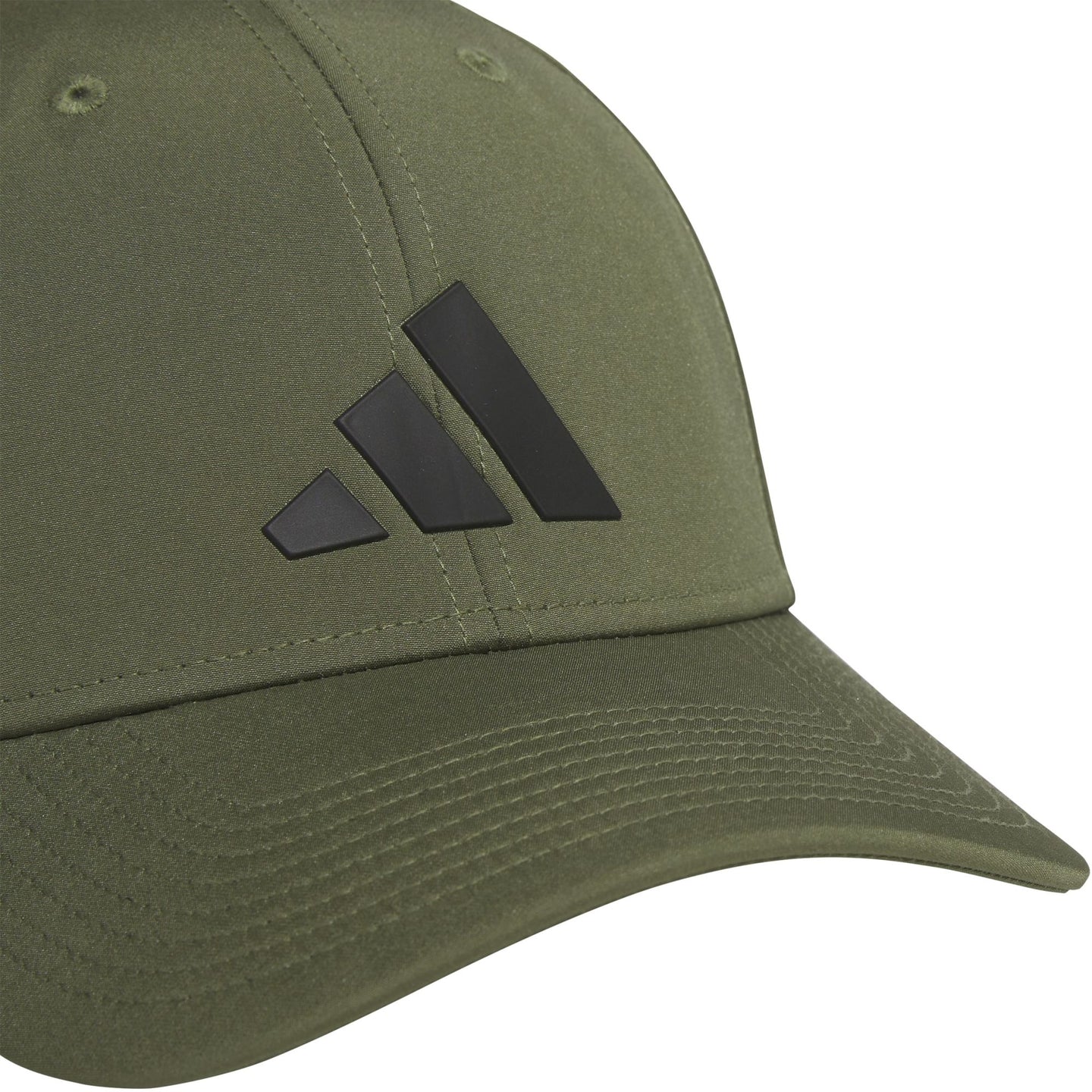 5159244 Adidas Men's Gameday 4 Stretch Fit Tennis Hat (Olive Strata/Black)