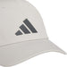 5159274 Adidas Men's Gameday 4 Stretch Fit Tennis Hat (Wonder Alumina Grey/Grey)