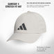 5159274 Adidas Men's Gameday 4 Stretch Fit Tennis Hat (Wonder Alumina Grey/Grey)
