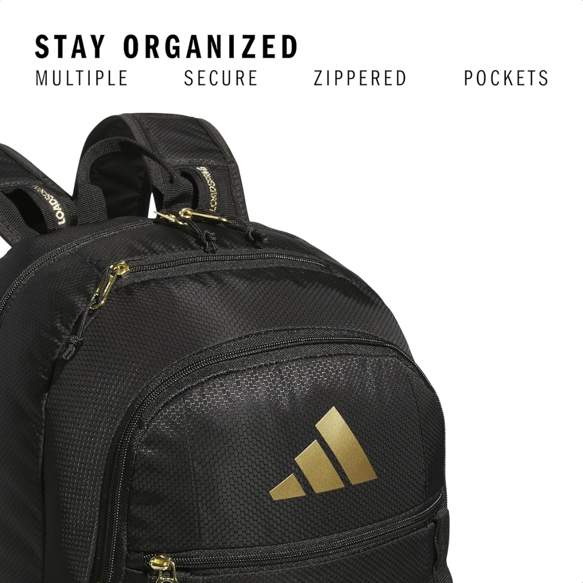 adidas Excel 7 Backpack (Black/Gold)