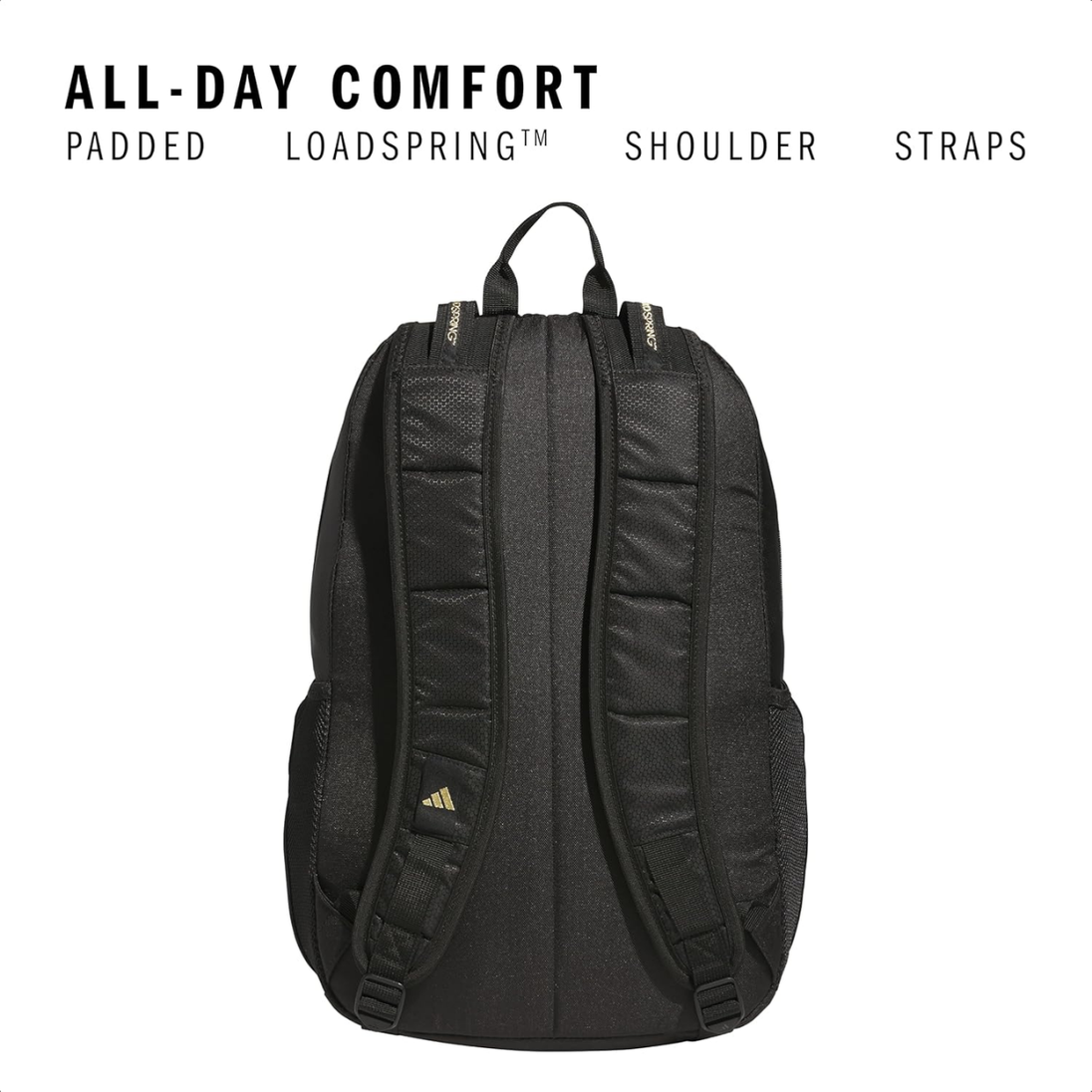 adidas Excel 7 Backpack (Black/Gold)