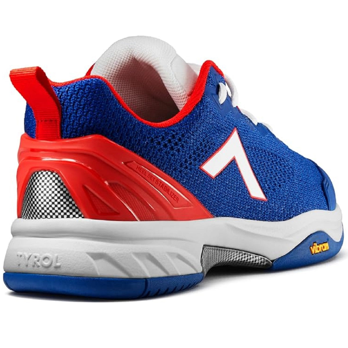 5300-NVRW Tyrol Men's Velocity-V Pickleball Shoes (Navy/Red)