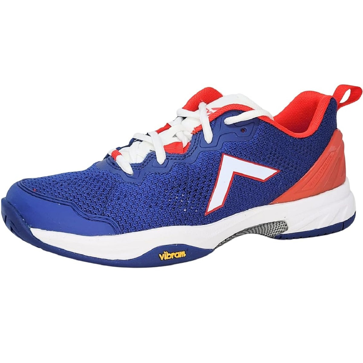 5300-NVRW Tyrol Men's Velocity-V Pickleball Shoes (Navy/Red)