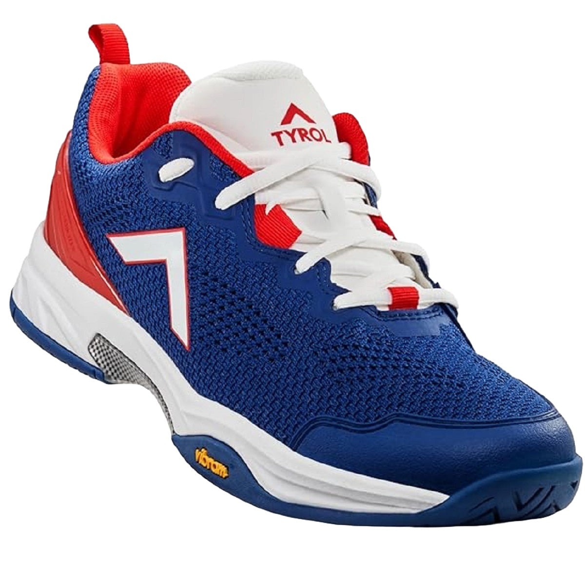 5300-NVRW Tyrol Men's Velocity-V Pickleball Shoes (Navy/Red)